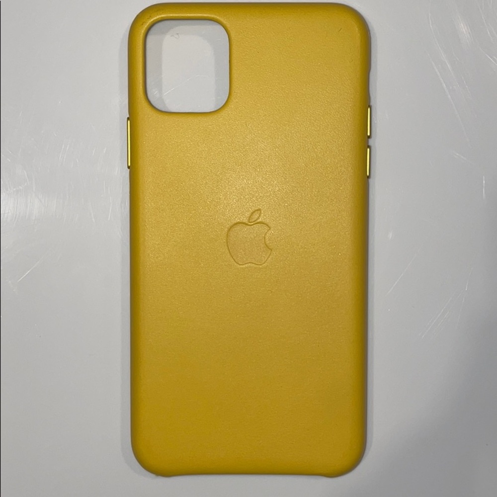 Apple leather iPhone 11 Pro Max case